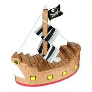 Pirate Ship Piñata Party Game – Fillable Pirate Birthday Party Decoration & Candy Pinata