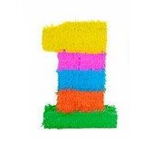 Number 1 Piñata | Colourful Birthday Party Number Piñata