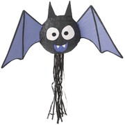 Halloween Bat Pull String Pinata