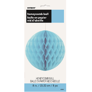 Pale Blue Honeycomb Ball Decoration 20cm Pk 1