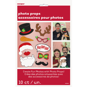 Christmas Photo Prop Decorations Pk 10