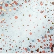 Rose Gold Sparkling Fizz Lunch Napkins 3 Ply (Pk 16)