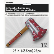 Inflatable Halloween Horror Axe (25in.) Pk 1