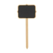 Mini Plastic Message Chalkboard Picks & Chalk Pk 4