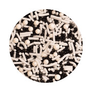 AFL Collingwood Edible Cake Sprinkles (80g)