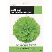 Lime Green Tissue Paper Pom Pom (40cm) Pk1 