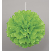Lime Green Tissue Paper Pom Poms (40cm) Pk 12