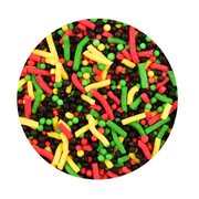 NRL Penrith Panthers Edible Cake Sprinkles (80g)