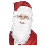 Christmas White Santa Beard Pk 1 (BEARD ONLY)