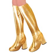 1970s Gold Boot Shoe Tops Covers