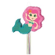 Mermaid Pull Pinata Pk 1