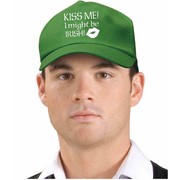 St. Patrick's Day Kiss Me Cap Hat Pk 1