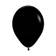 Fashion Black Latex Balloons 5 Inch (12cm) Pack of 20 | Professional Quality Balloons