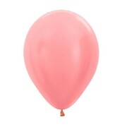 Satin Pearl Pink Latex Balloons 5 Inch (12cm) Pack of 20 | Professional Quality Balloons