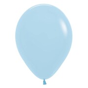 Balloons Matte Pastel Blue Latex Balloons 5 Inch (12cm) Pack of 20 | Professional Quality Balloons