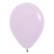 Matte Pastel Lilac Latex Balloons 5 Inch (12cm) Pack of 20 | Professional Quality Balloons Light Purple