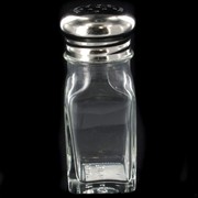 Salt & Pepper Shaker Square 60ml 115mm Pk1 