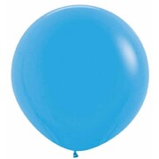Matte Blue 60cm Latex Balloons Pk 2 Pick-A-Bunch 