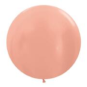 Shimmer Rose Gold Latex Balloon 36in 90cm (Pk 1)
