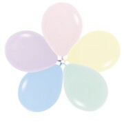 Matte Pastel Assorted Pick-A-Bunch Latex Balloons 30cm Pack of 18 | Premium Biodegradable Balloons