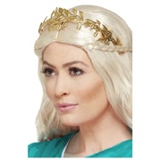 Gold Grecian Greek Leaf Headband