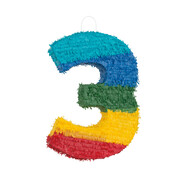 Pinata Numeral Number 3 (Pk 1)