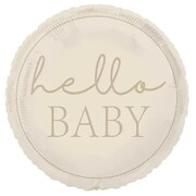 Hello Baby Neutrals Foil Balloon 435cm 