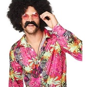 Adult Flower Power Costume Shirt (Small, 34-36)