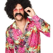 Adult Flower Power Costume Shirt (X Large, 46-48)