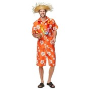 Adult Hawaiian Luau Guy Costume Mens Medium