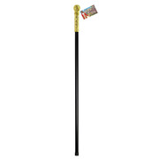 Royal Sceptre Walking Cane Gold & Black Costume Accessory 107cm