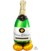 Airloonz Bubbly Wine Bottle Foil Balloon (60 x 152cm)