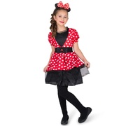 Child Miss Mouse Costume (Small, 3-4 Yrs)