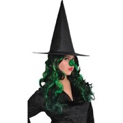 Green Latex Witch Nose with Wart (Pk 1)