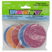 Party Favours - Maze Puzzles Pk 6 