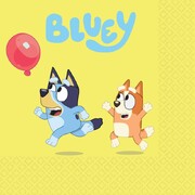 Bluey & Family Paper Lunch Napkins 2 Ply Pk 16