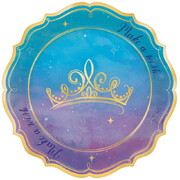 Disney Princess Make A Wish Paper Plates 7in 17cm Pk 8 NPC