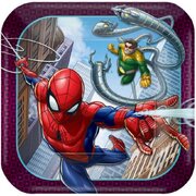Spider-Man Square Paper Plates Small Pk 8