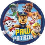 Paw Patrol 7in Paper Plates Pk 8 NPC