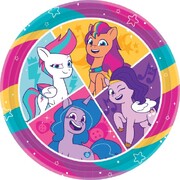 My Little Pony 9in Paper Plates Pk 8 NPC