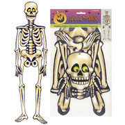 Jointed Skeleton Hanging Cutout Decoration Pk 1