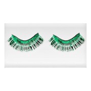 Green Tinsel Self Adhesive Eyelashes 1 Pair