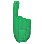 Green Inflatable Supporter Hand