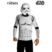 Star Wars Adult Stormtrooper Shirt & Mask Set XL – Printed Top Costume