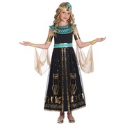 Child Dazzling Cleopatra Egyptian Costume 8-10 Yrs