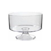 Reusable Clear Plastic Trifle Dessert Lolly Bowl 15cm