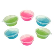 Party Putty Pack of 6 Assorted Colours Resealable Tub Party Favours