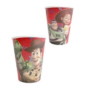 Toy Story Paper Party Cups 266ml 8 Pack | FSC Certified & Home Compostable