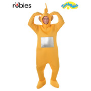 Teletubbies Laa-Laa Adult Unisex Costume Standard – Yellow Bodysuit with 3D Headpiece