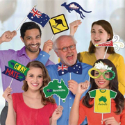 Assorted Australian Aussie Photo Props (Pk 13)